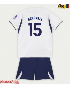 Tottenham Hotspur Lucas Bergvall #15 Echipament de Fotbal Replică 2026-27 Copii Acasa (+ Șorturi)